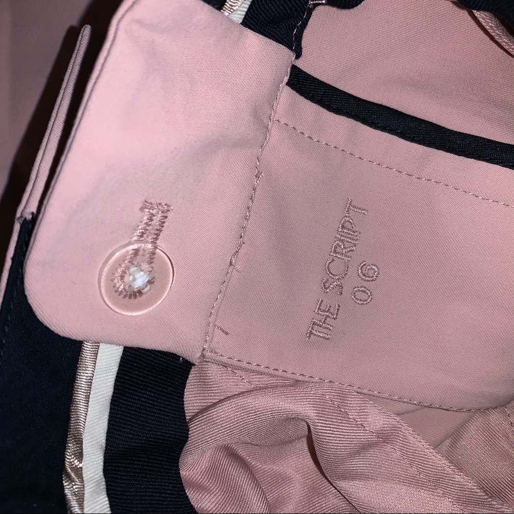 The Script Fede Style Rose Pink Work Dress Pants - Picture 4 of 8